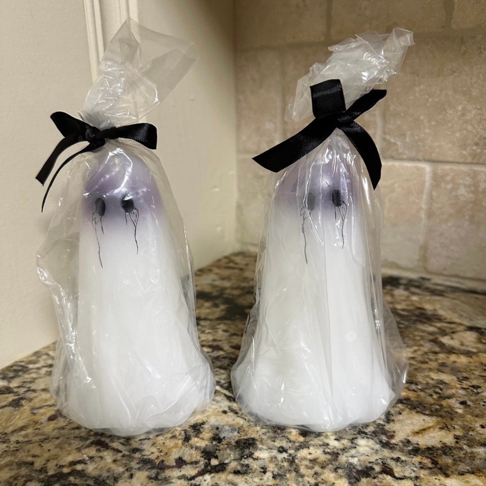 Ghost candles in bags brand new